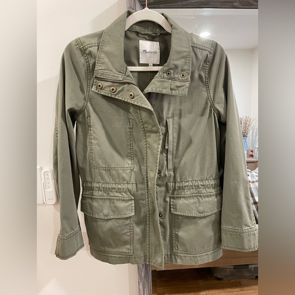 Madewell Green Utility Jacket